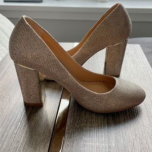 Head Over Heels by Dune Arista Block Heel